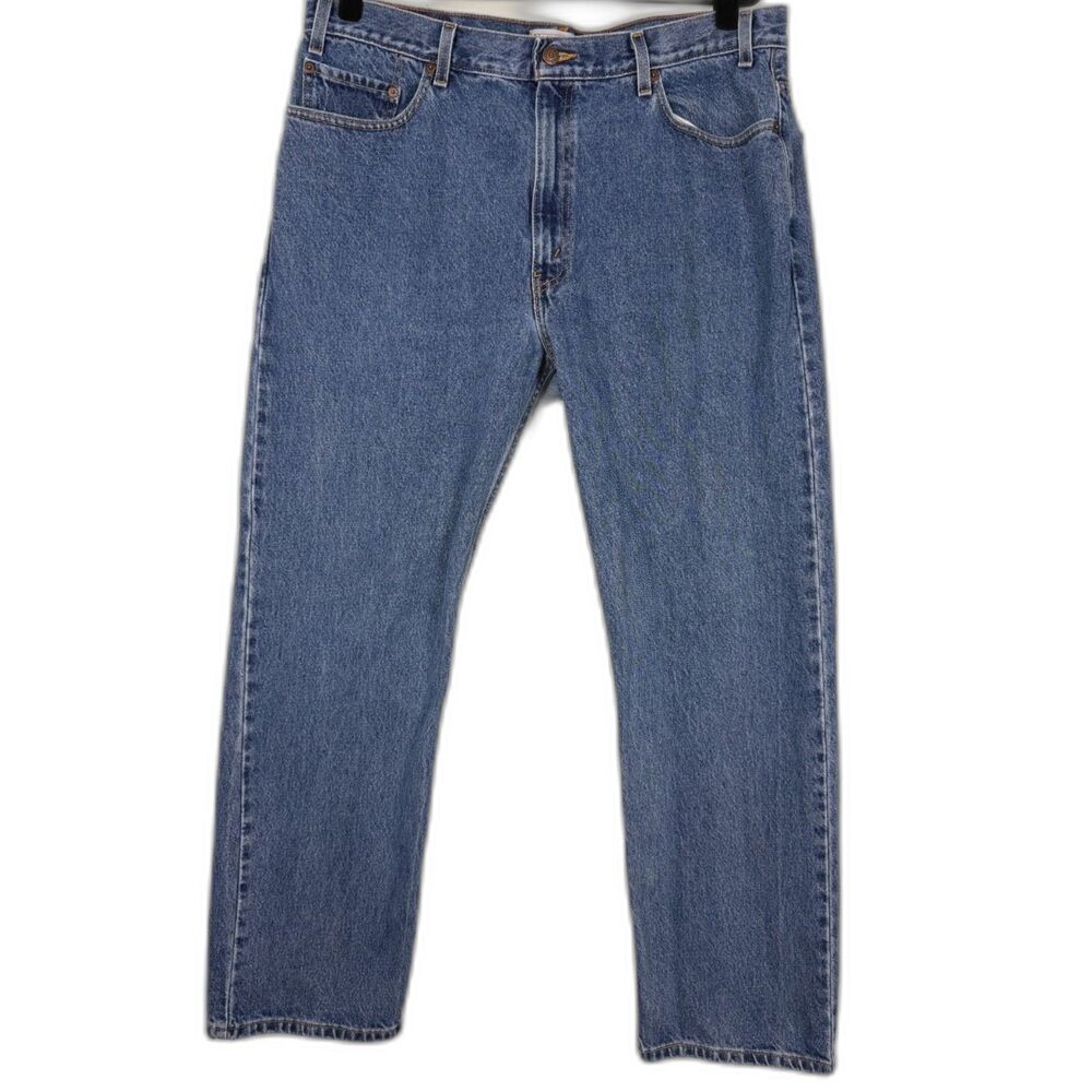 Levi Strauss Signature Jeans Mens 40x32 Regular Fit Straight Leg Blue
